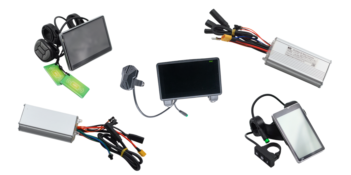 Opvoerbare displays en controllers voor fatbikes