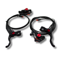 Fatbike Remset Zoom Compleet Vóór & Achter – Ouxi / QMWheel (Hydraulisch)