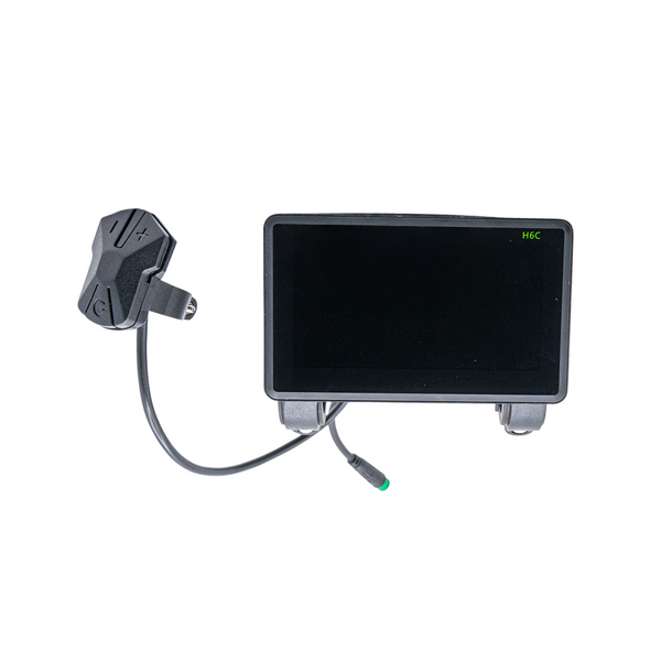 H6c Display Opvoerbaar 45 km/u - Qmwheel H6C V20, V20 Pro, S20, V20 Max, V30 Fatbike 5 pins